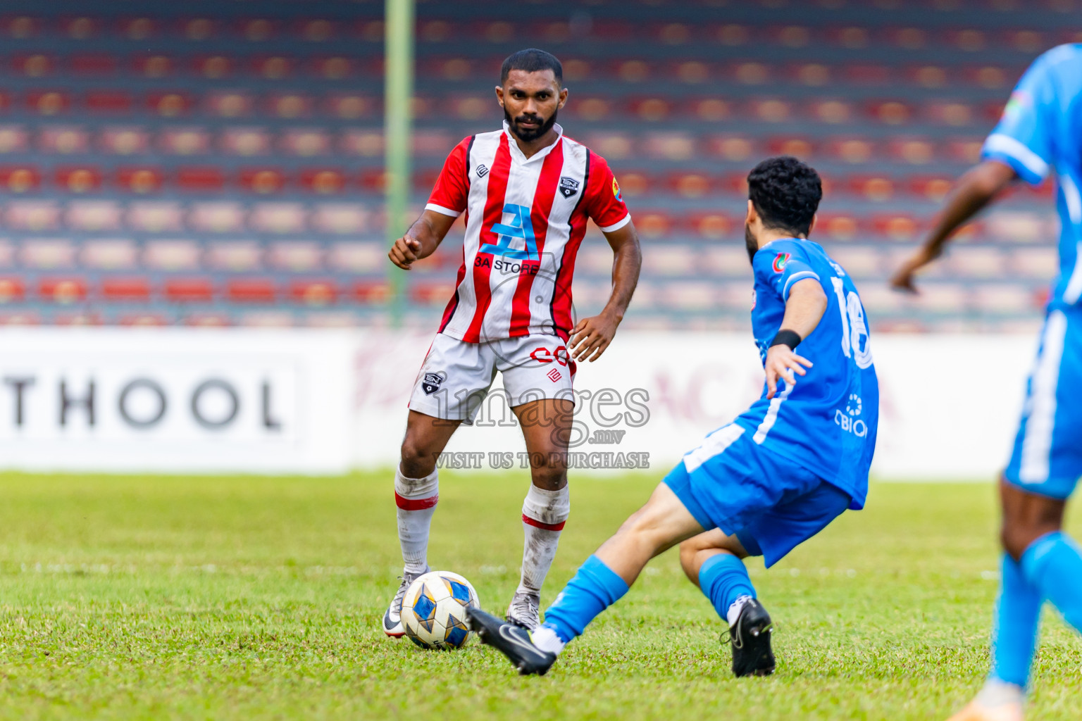 Masodi SC vs Tent SC in the Semi Final of Second Division 2023 in Male' Maldives on Sunday, 11th February 2023. Photos: Nausham Waheed / images.mv