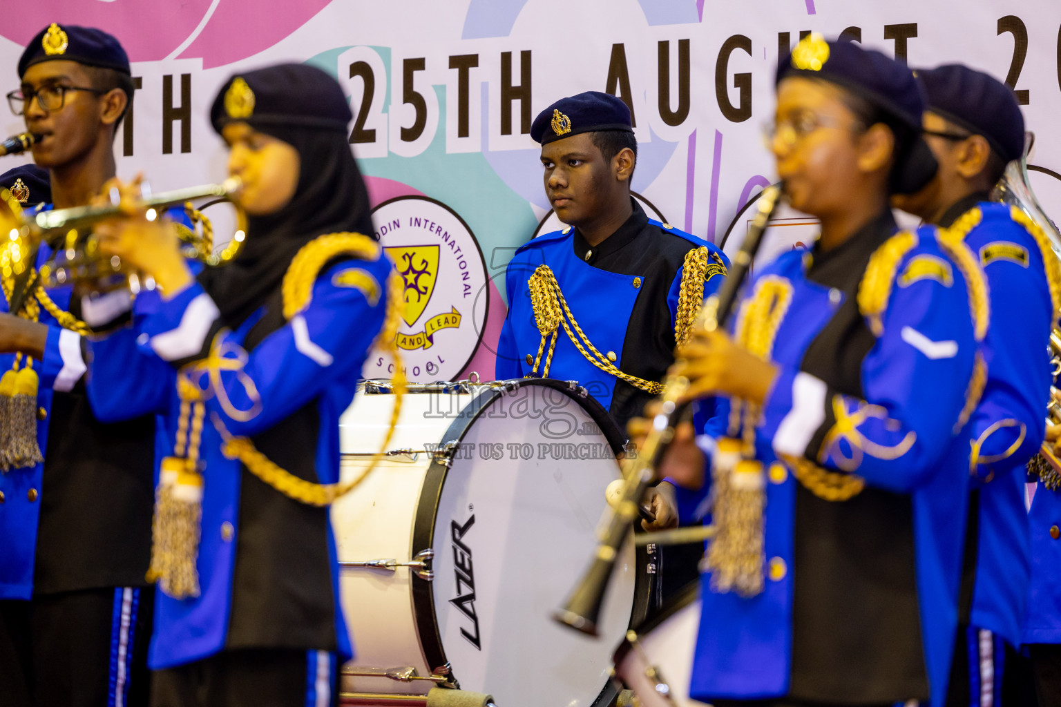 Day 1 of 25th Milo Inter-School Netball Tournament was held in Social Center at Male', Maldives on Thursday, 8th August 2024. Photos: Nausham Waheed / images.mv