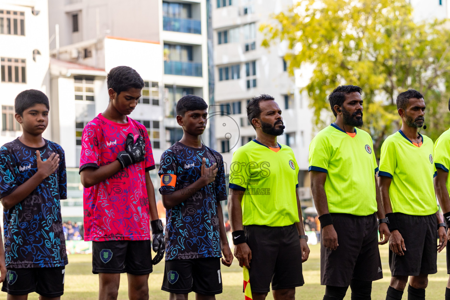 Day 4 of MILO Academy Championship 2024 (U-14) was held in Henveyru Stadium, Male', Maldives on Sunday, 3rd November 2024. Photos: Ismail Thoriq / Images.mv