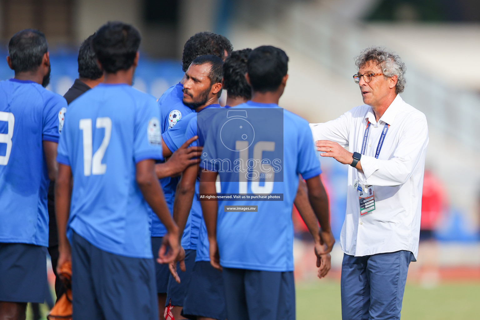 Lebanon vs Maldives in SAFF Championship 2023 held in Sree Kanteerava Stadium, Bengaluru, India, on Tuesday, 28th June 2023. Photos: Nausham Waheed, Hassan Simah / images.mv