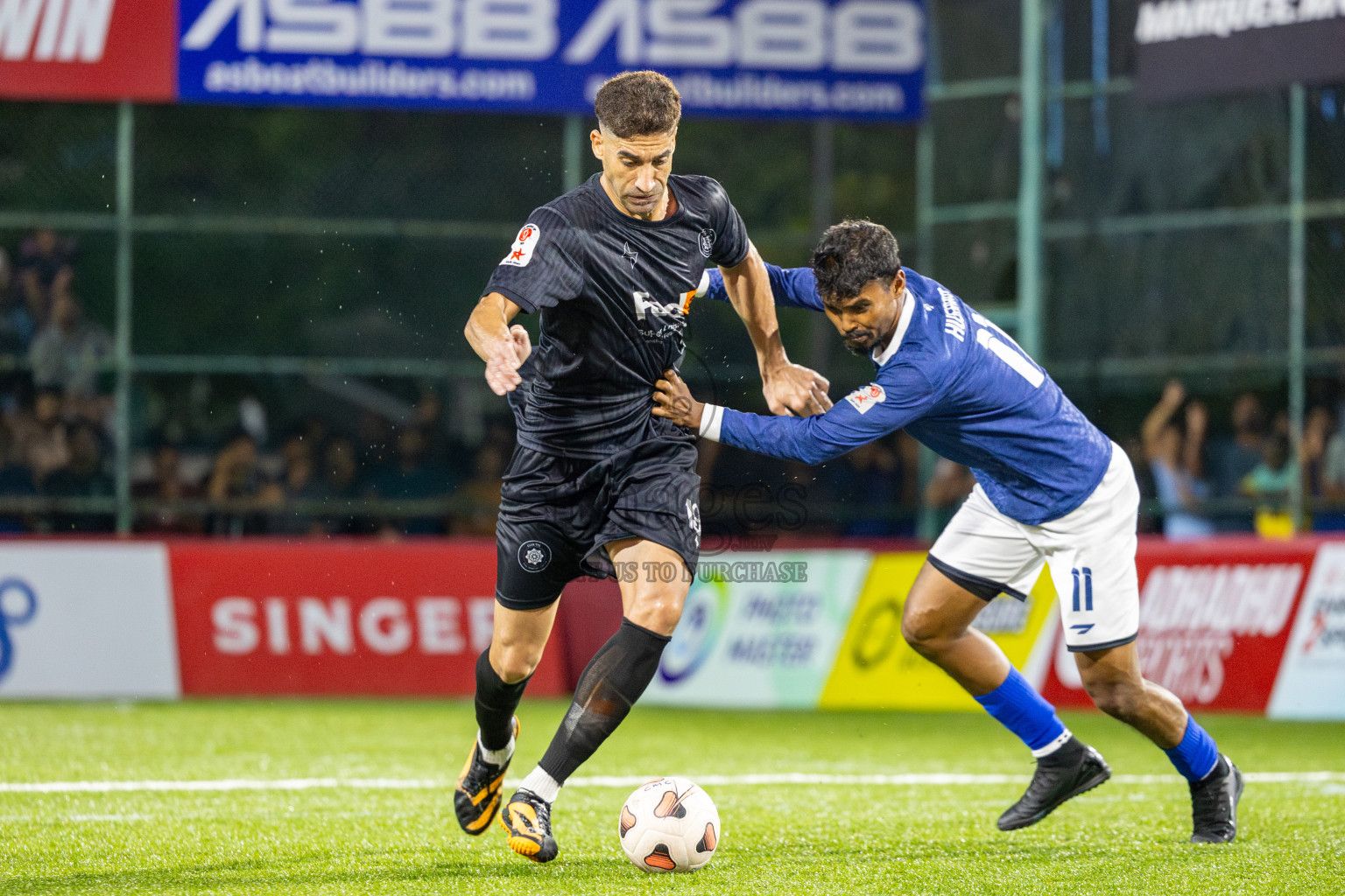Club TTS vs MACL in Day 13 of Club Maldives Cup 2025 was held in Rehendhi Futsal Ground, Hulhumale', Maldives on Monday, 13th October 2025.
Photos: Ismail Thoriq / images.mv
