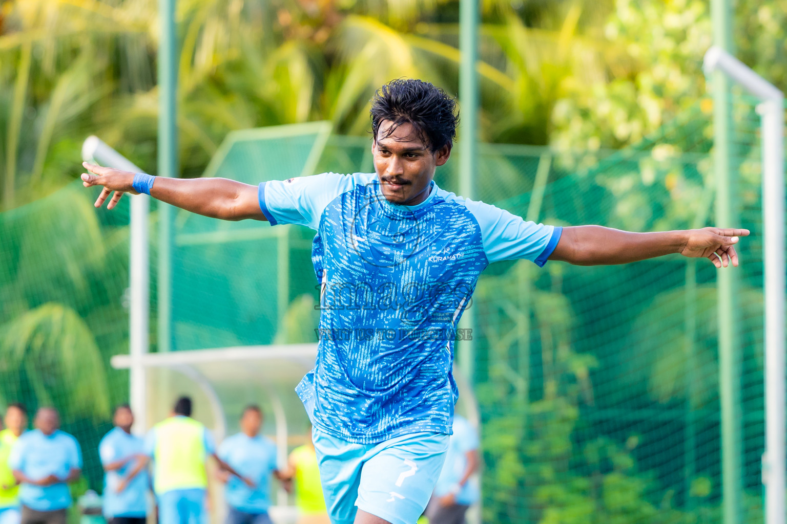 Kuramathi vs Lily Beach in Day 3 of Resort League 2025 (Ari Zone) was held on Sunday, 22nd June 2025 in Conrad Maldives Rangali Island, Alif Dhaalu Atoll, Maldives. Photos: Nausham Waheed / images.mv