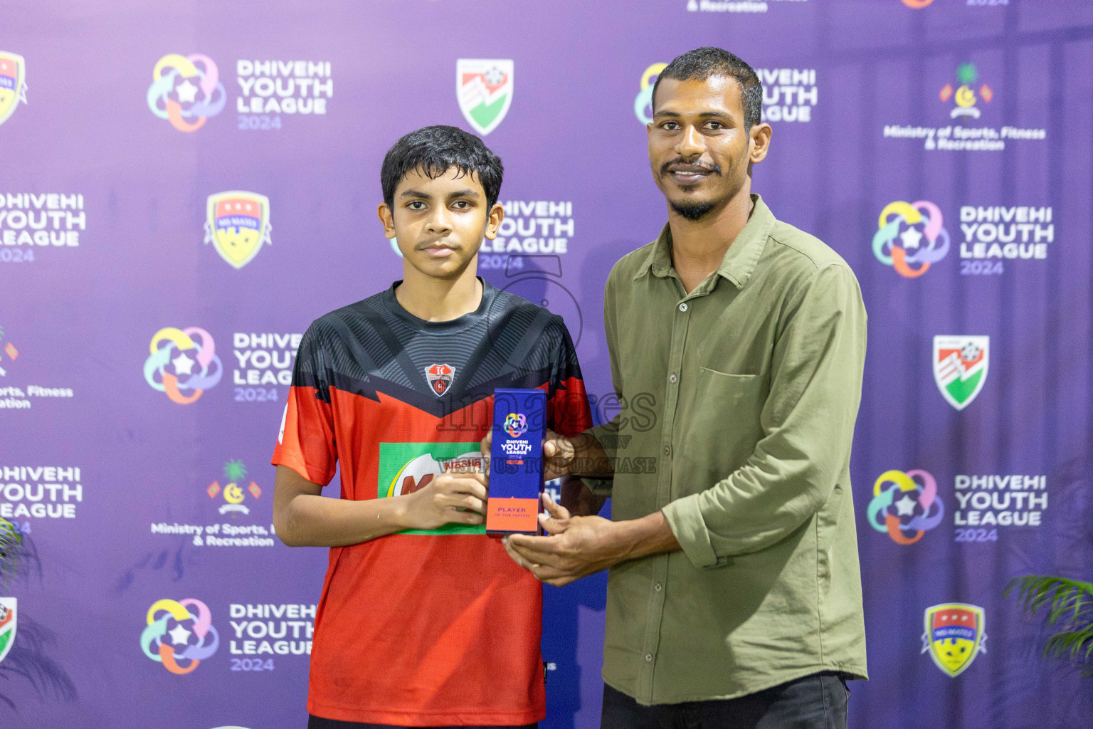 TC vs Valencia  (U14) in Day 5 of Dhivehi Youth League 2024 held at Henveiru Stadium on Friday 29th November 2024. Photos: Shuu Abdul Sattar/ Images.mv