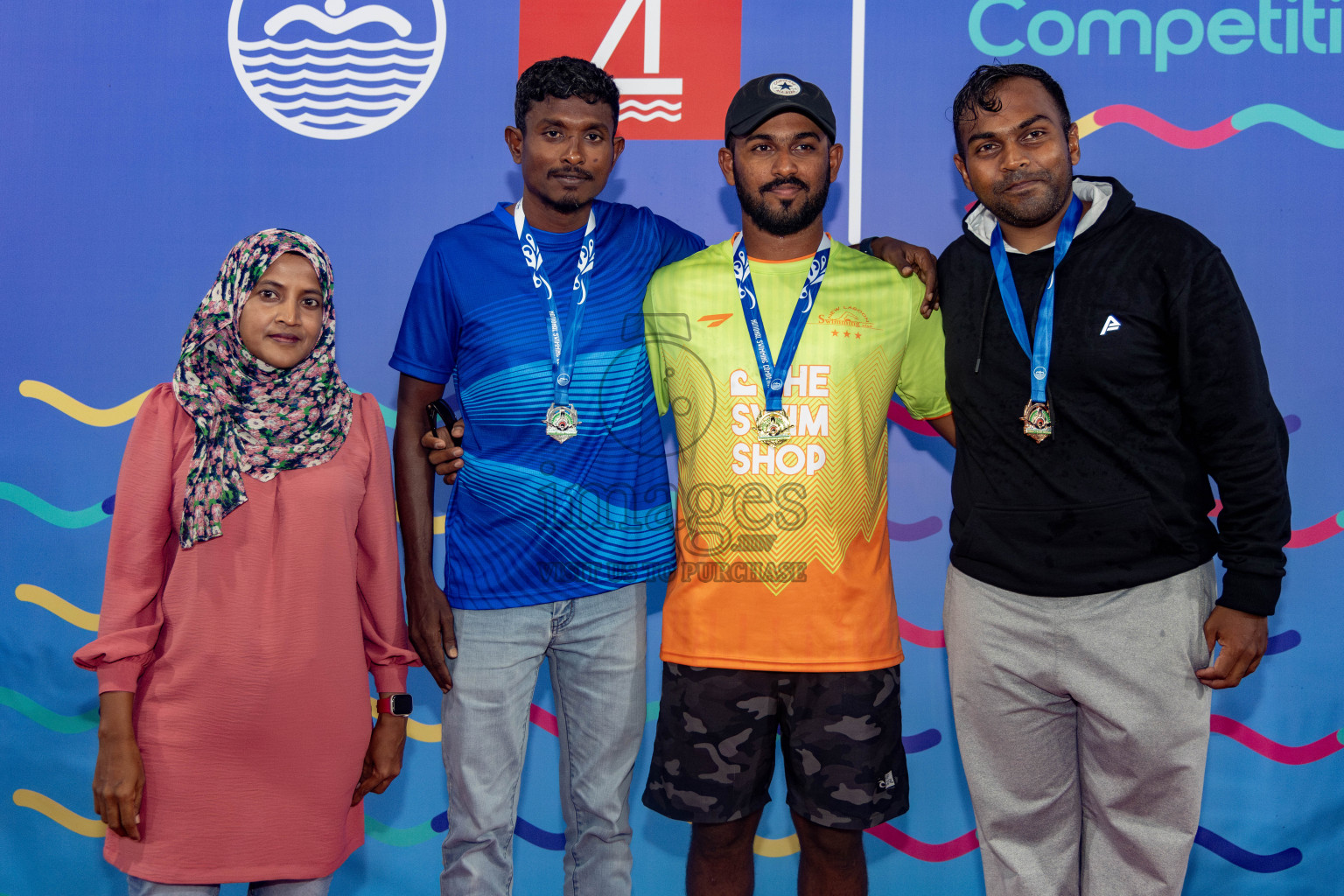 Day 6 of National Swimming Competition 2024 held in Hulhumale', Maldives on Wednesday, 18th December 2024. 
Photos: Hassan Simah / images.mv