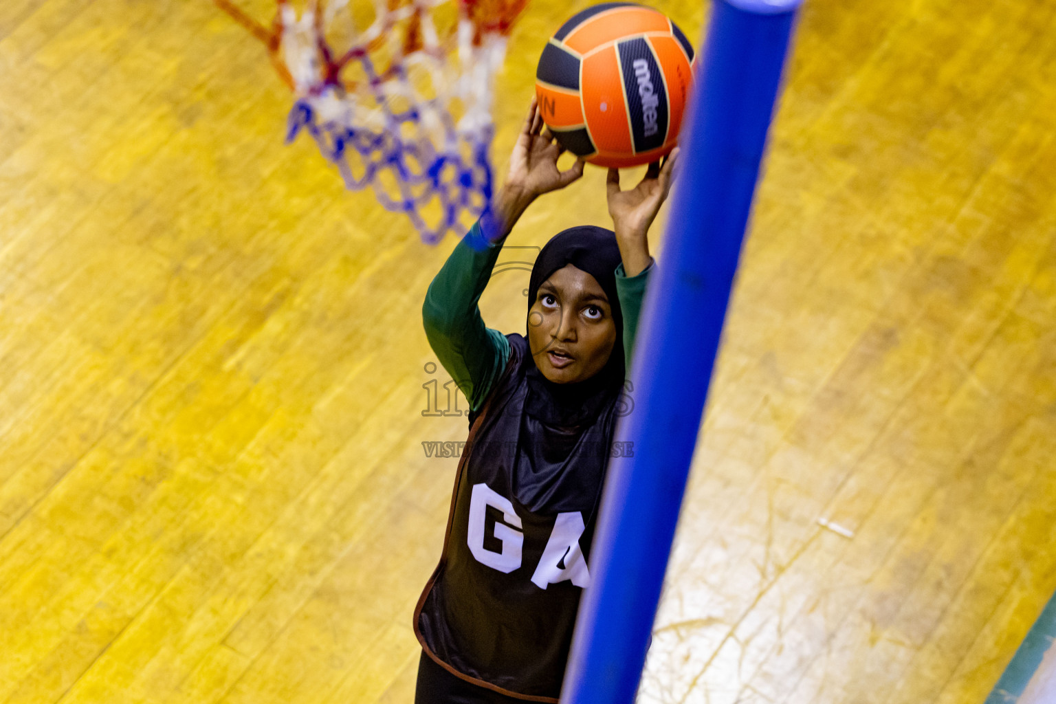 Day 7 of 25th Inter-School Netball Tournament was held in Social Center at Male', Maldives on Saturday, 17th August 2024. Photos: Nausham Waheed / images.mv