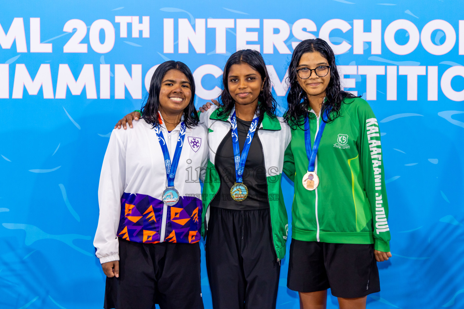 Day 5 of 20th Inter-school Swimming Competition 2024 held in Hulhumale', Maldives on Wednesday, 16th October 2024. Photos: Nausham Waheed / images.mv