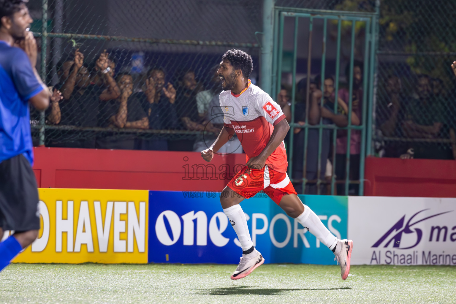 AA Mathiveri vs AA Rasdhoo in Day 15 of Golden Futsal Challenge 2025 was held on Sunday, 19th January 2025, in Hulhumale', Maldives. Photos: Ismail Thoriq / images.mv