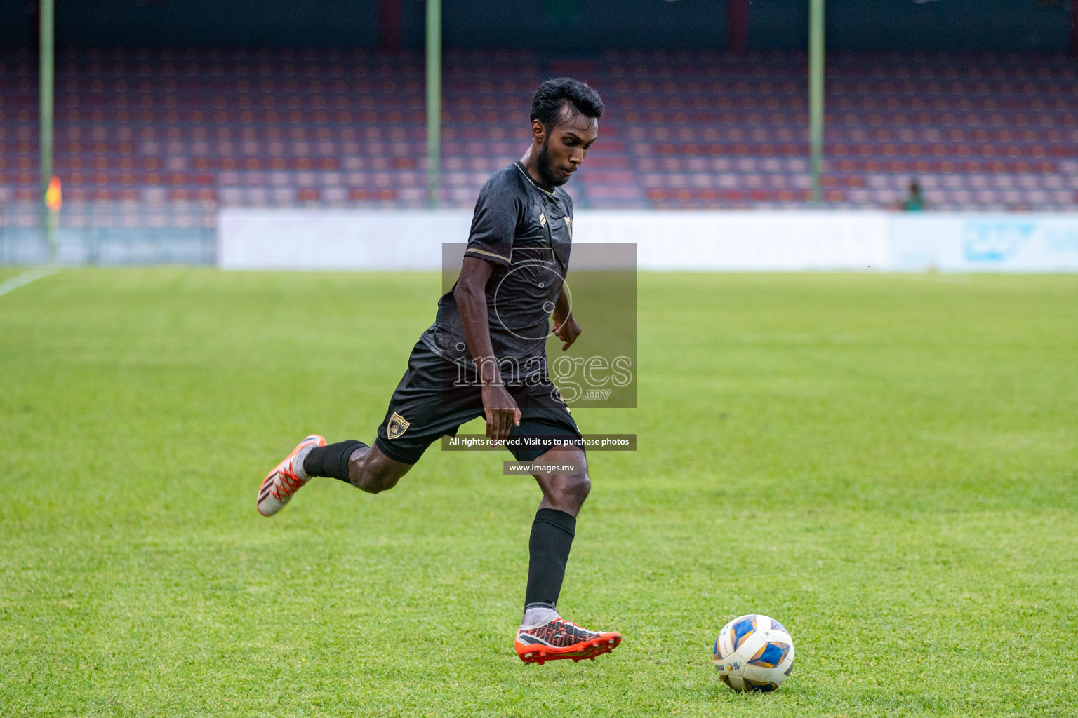 President's Cup 2023 Semi Final - Club eagles vs Buru sports, held in National Football Stadium, Male', Maldives Photos: Nausham/ Images.mv