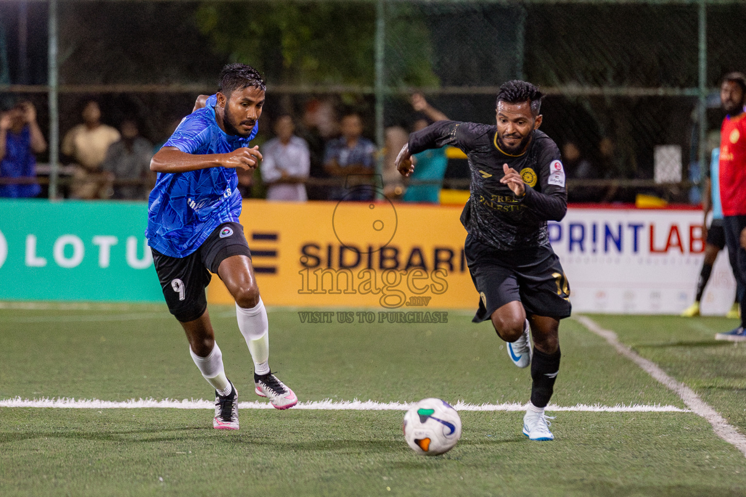 Prison Club vs Police Club in Club Maldives Cup 2024 held in Rehendi Futsal Ground, Hulhumale', Maldives on Saturday, 28th September 2024. Photos: Hassan Simah / images.mv