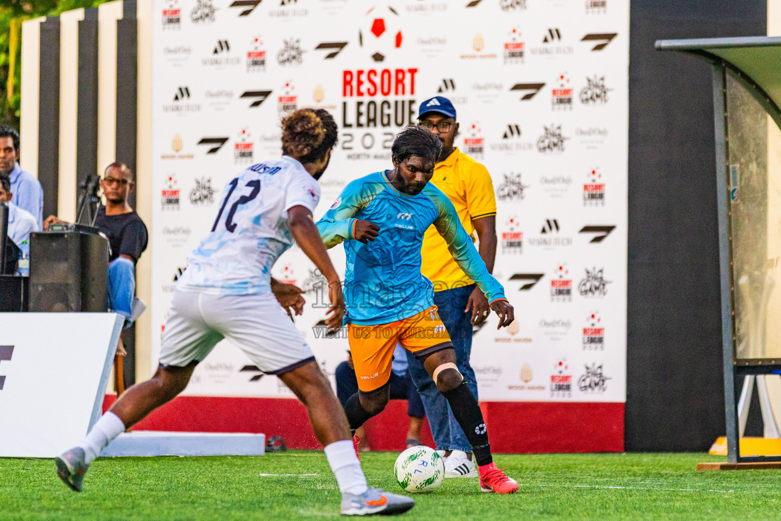 OBLU Sangeli vs The Ritz Carlton in Resort League 2025 (North Male Zone) day 11 was held on Saturday, 13th September 2025 in One And Only Reethi Rah Maldives Resort, Photos: Areef Adam / images.mv