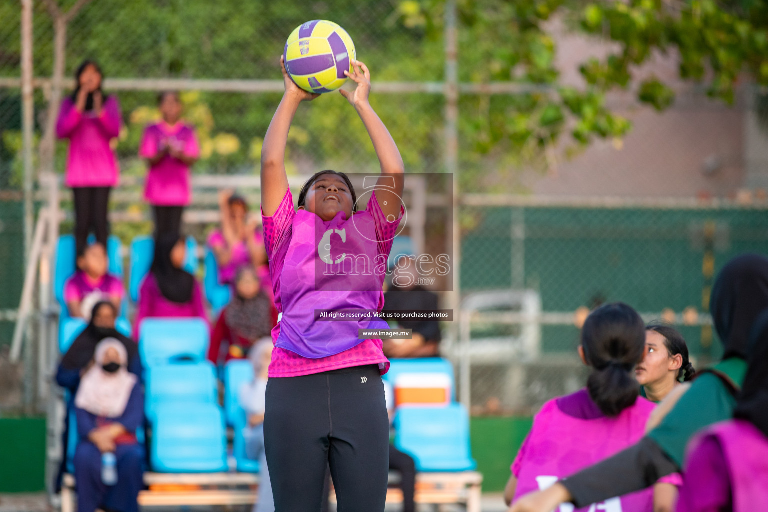 Day 8 of Junior Netball Championship 2022 on 11th March 2022 held in Male', Maldives. Photos by Nausham Waheed & Hassan Simah