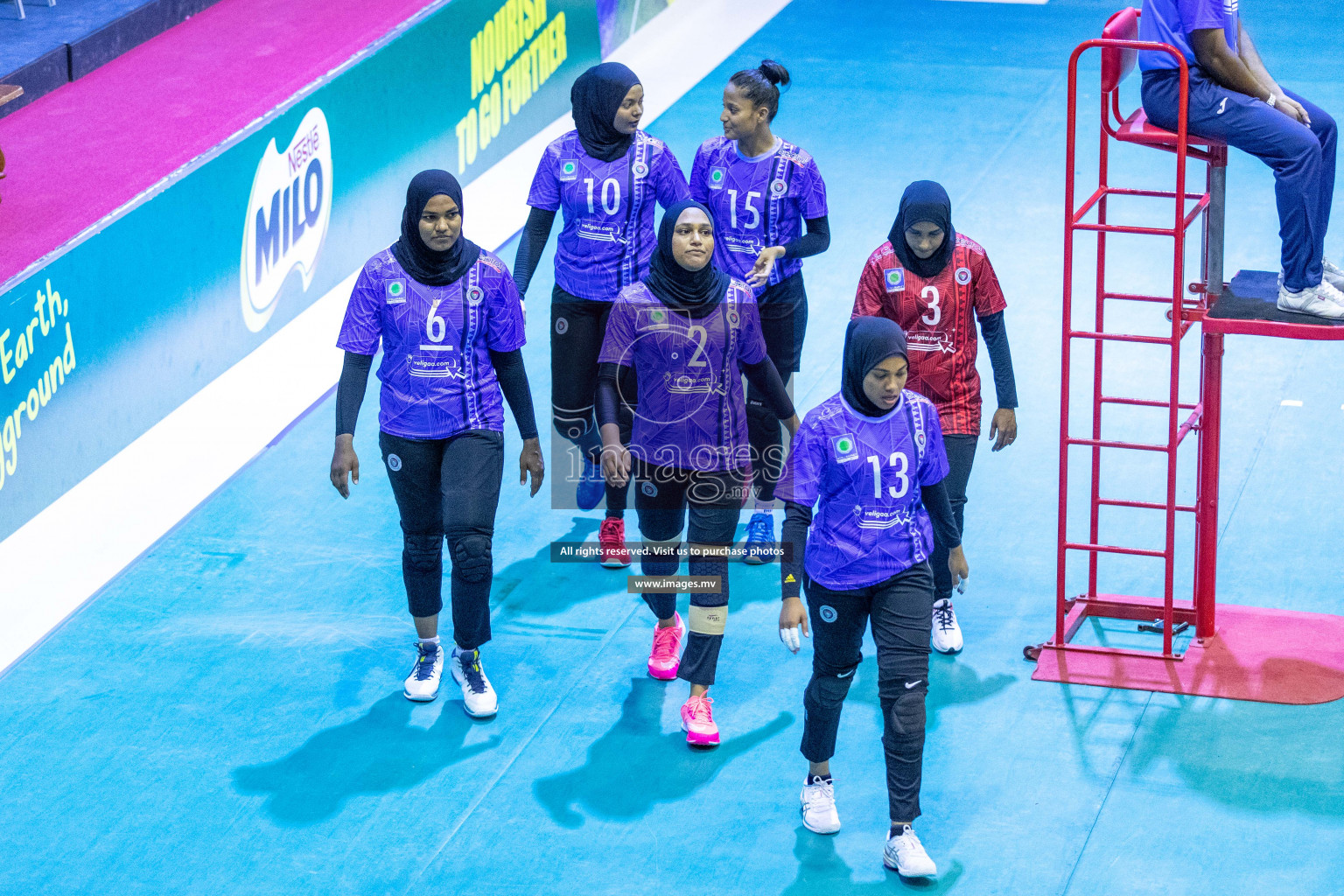 Volleyball Association Cup 2022-Women's Division-Match Day 10 was held in Male', Maldives on Saturday, 4th June 2022 at Social Center Indoor Hall Photos By: Ismail Thoriq/images.mv