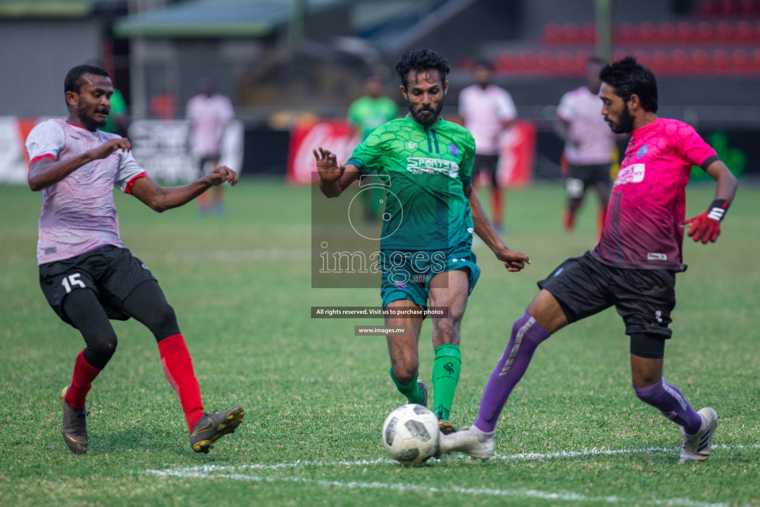 CPK vs SUS Semi Finals of 2nd Division 2020 in Male' Maldives on Friday, 14th February 2020. Photos: Suadh Abdul Sattar / images.mv
