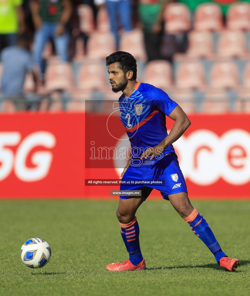 Bangladesh vs India in SAFF Championship 2021 held on 1st October 2021 in Galolhu National Stadium, Male', Maldives