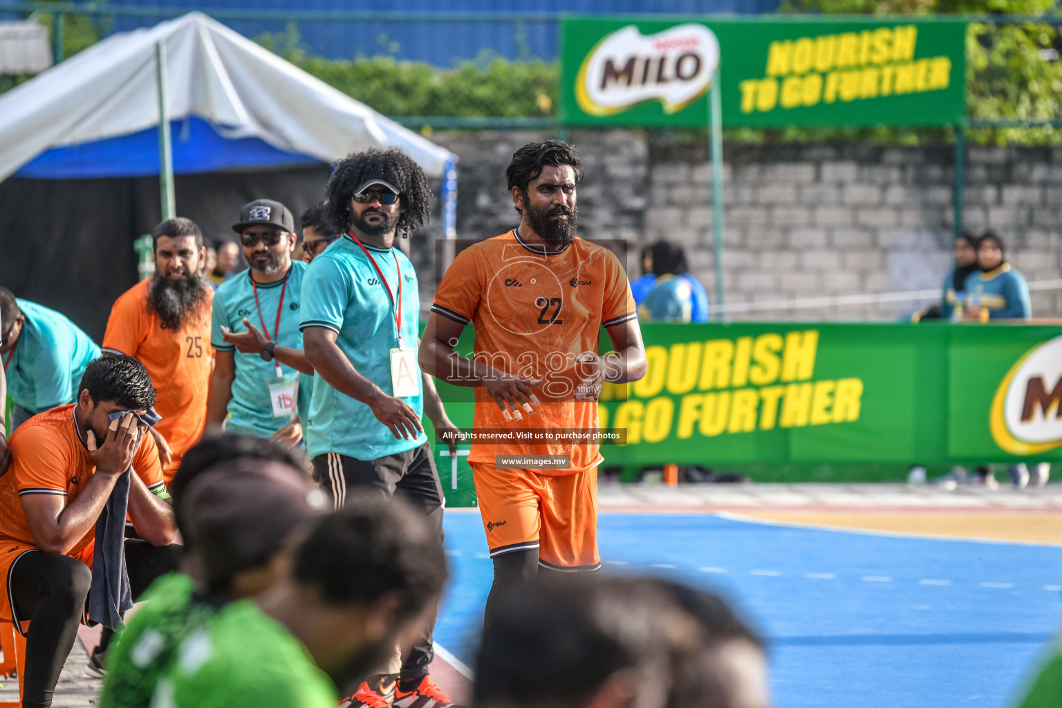 Day 6 of Milo 6th Inter Office Handball Tournament 2022 - Photos by Nausham Waheed