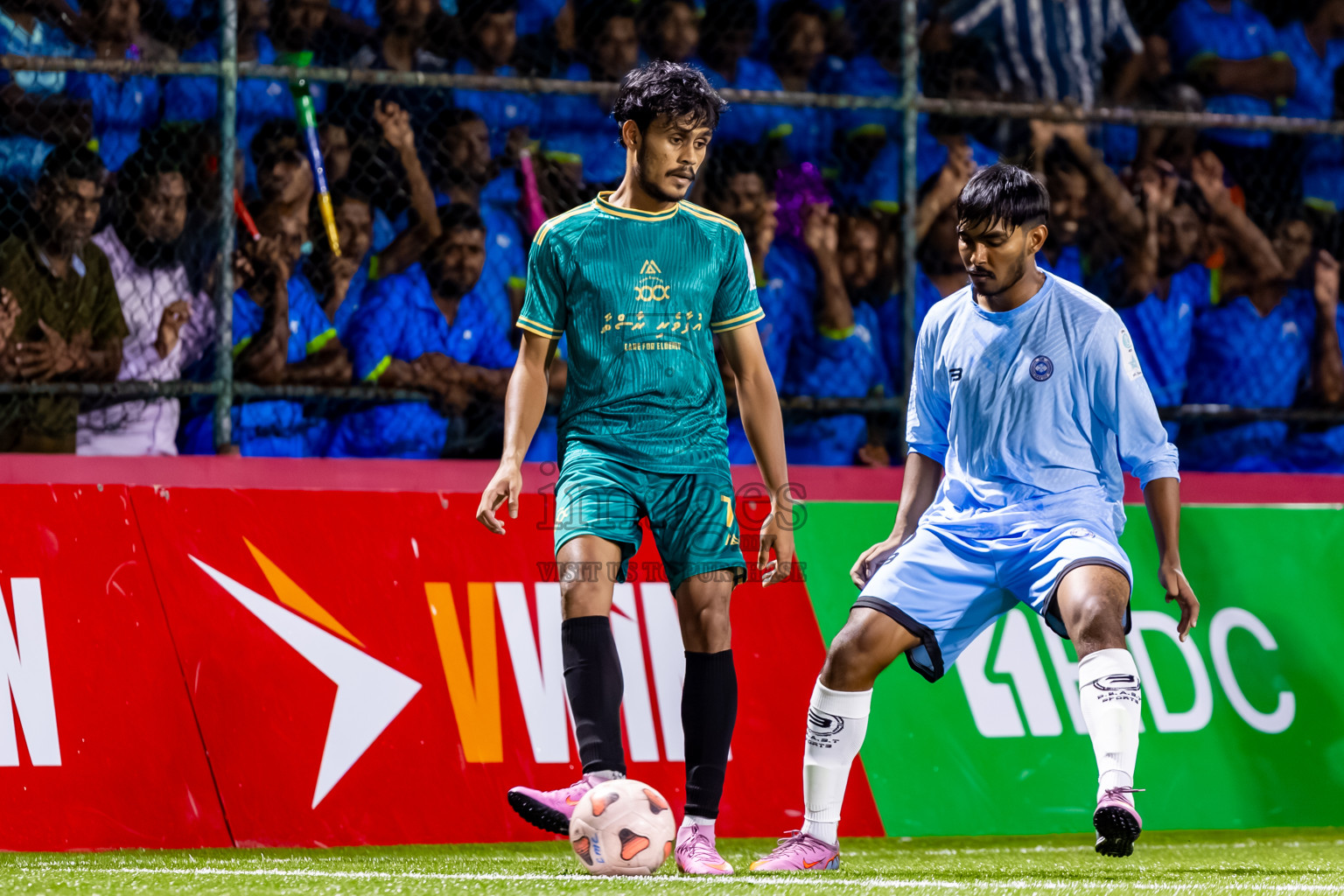 Team Badhahi vs Male City Council in Quater Finals of Club Maldives Cup Classic 2025 was held in Rehendi Futsal Ground, Hulhumale', Maldives on Saturday, 27th September 2025. Photos: Nausham Waheed / images.mv