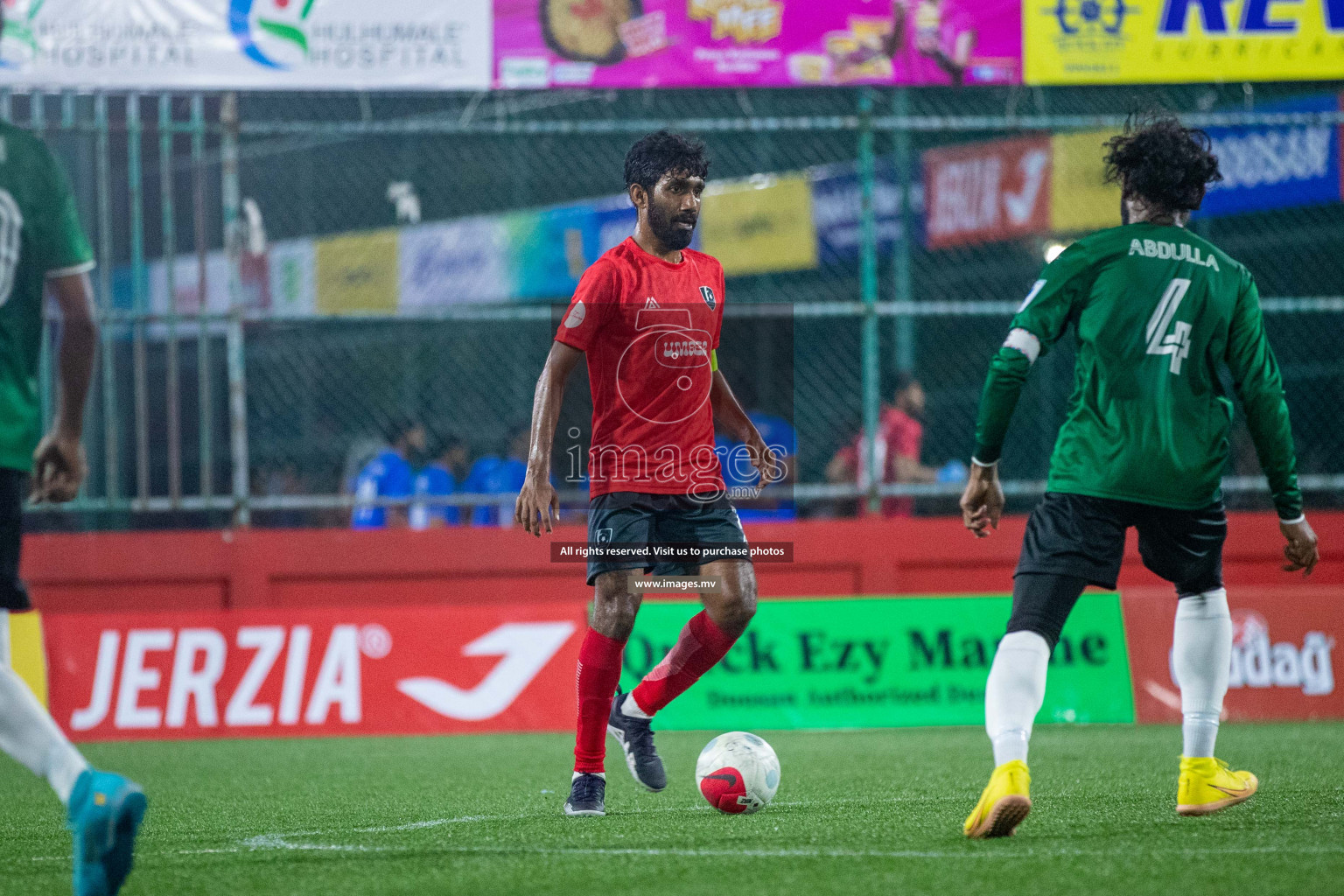 Sh. Kanditheemu vs Sh. Bilehfahi in Day 2 of Golden Futsal Challenge 2023 on 06 February 2023 in Hulhumale, Male, Maldives