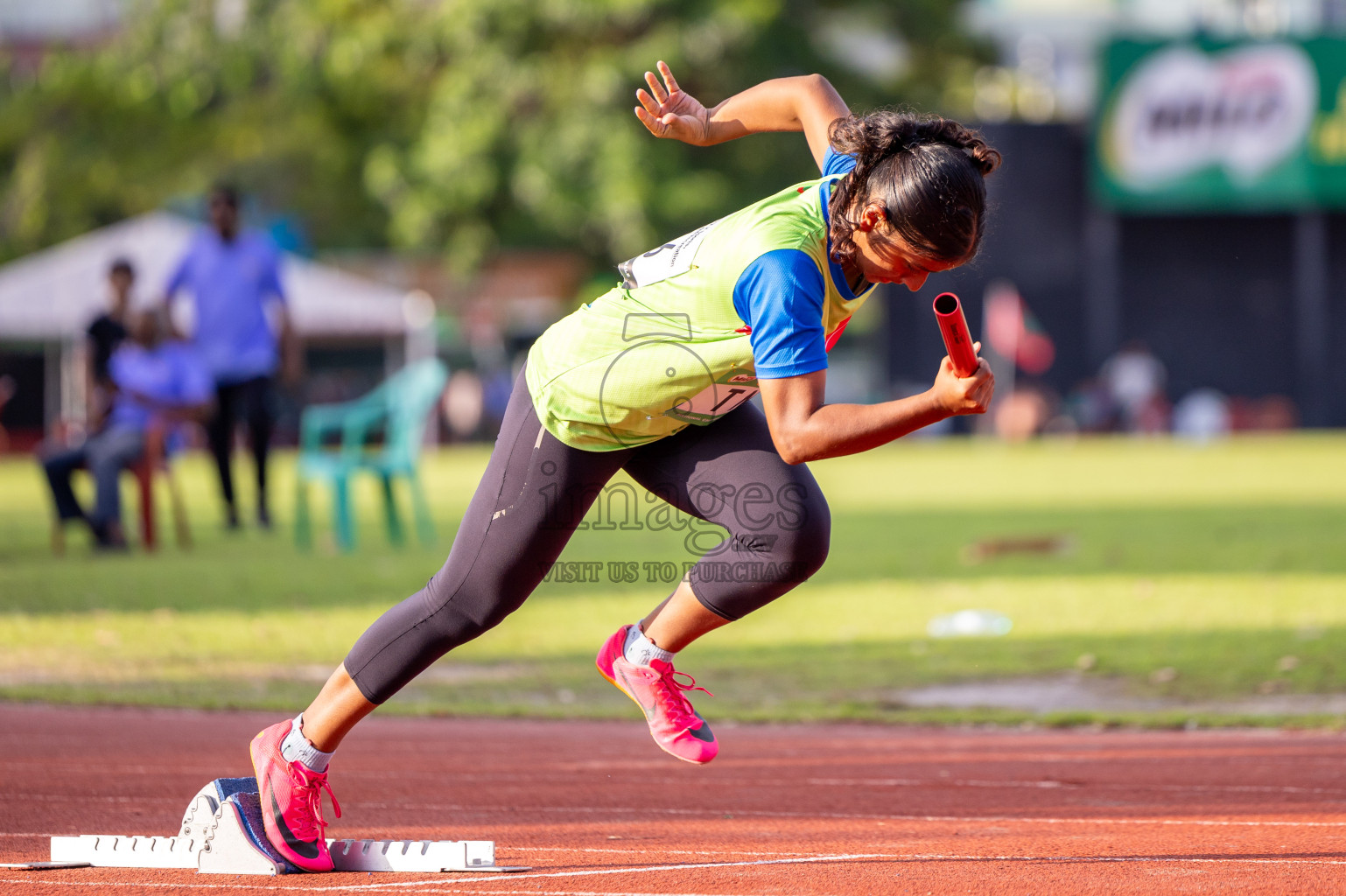 Day 3 of 33rd National Athletics Championship was held in Ekuveni Track at Male', Maldives on Saturday, 7th September 2024. Photos: Suaadh Abdul Sattar / images.mv