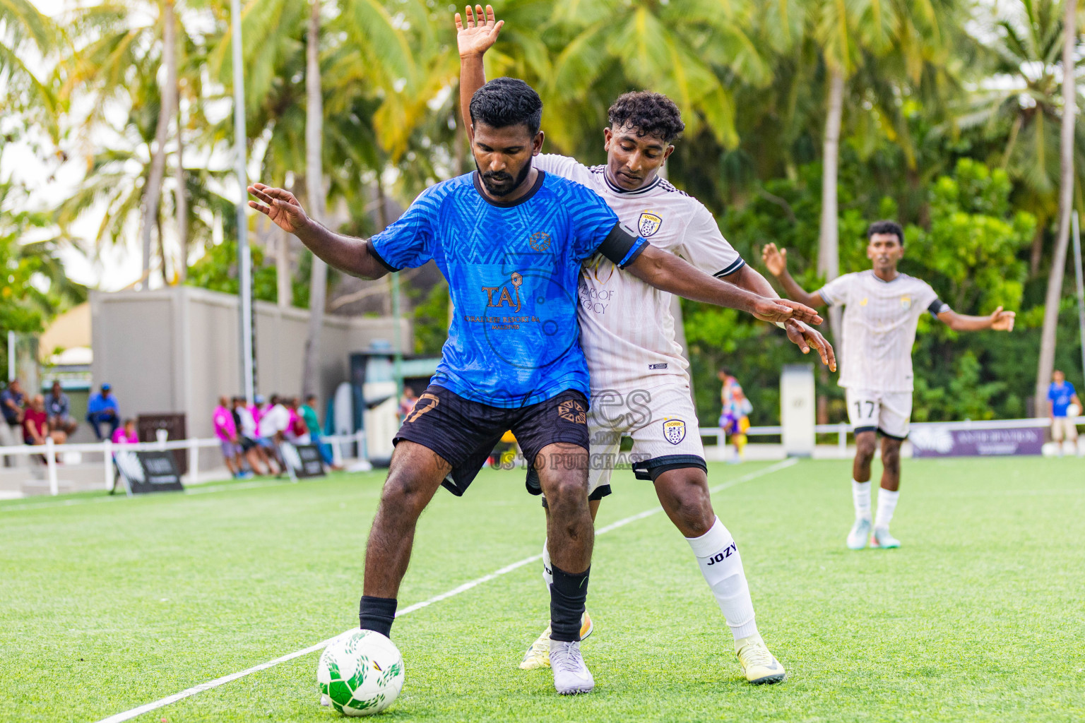 Taj Coral Reef Resorts vs One&Only Reethi Rah in Resort League 2025 (North Male Zone) day 9 was held on Thursday, 11th September 2025 in One And Only Reethi Rah Maldives Resort, Photos: Areef Adam / images.mv