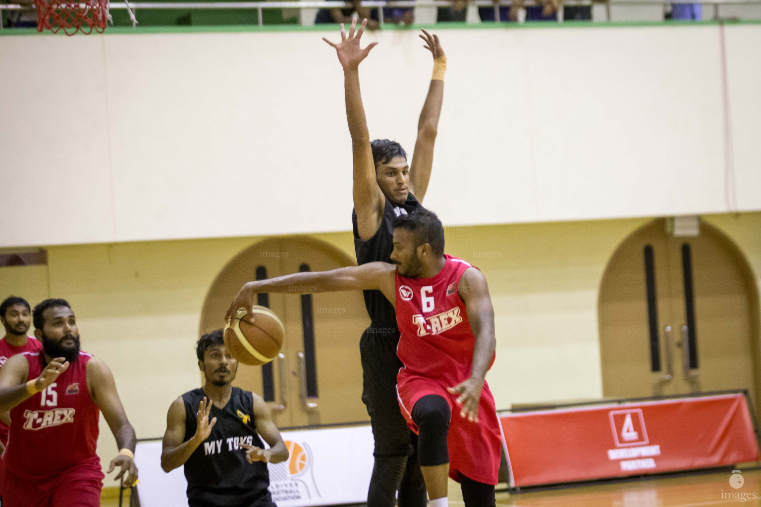 T-Rex BC vs Stingers BC in 27th MBA Championship 2019 (Men's Division) on Sunday, 17th February 2019 in Male', Maldives. Photos: Ismail Thoriq / images.mv
