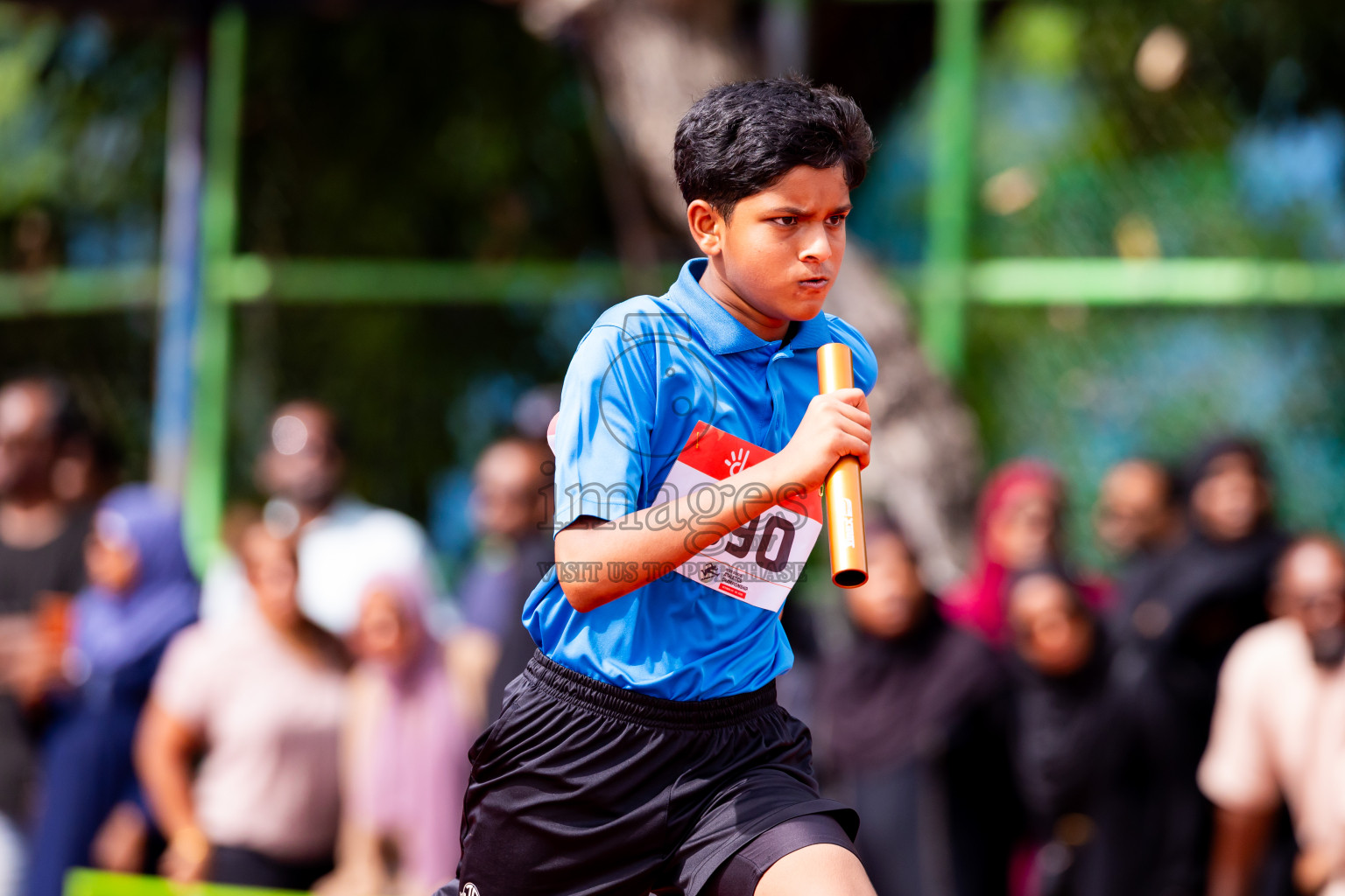 Day 6 of Inter-school Athletics Championship 2025 held in Ekuveni Synthetic Track, Male', Maldives on Sunday, 12th October 2025. Photos by: Nausham Waheed / Images.mv