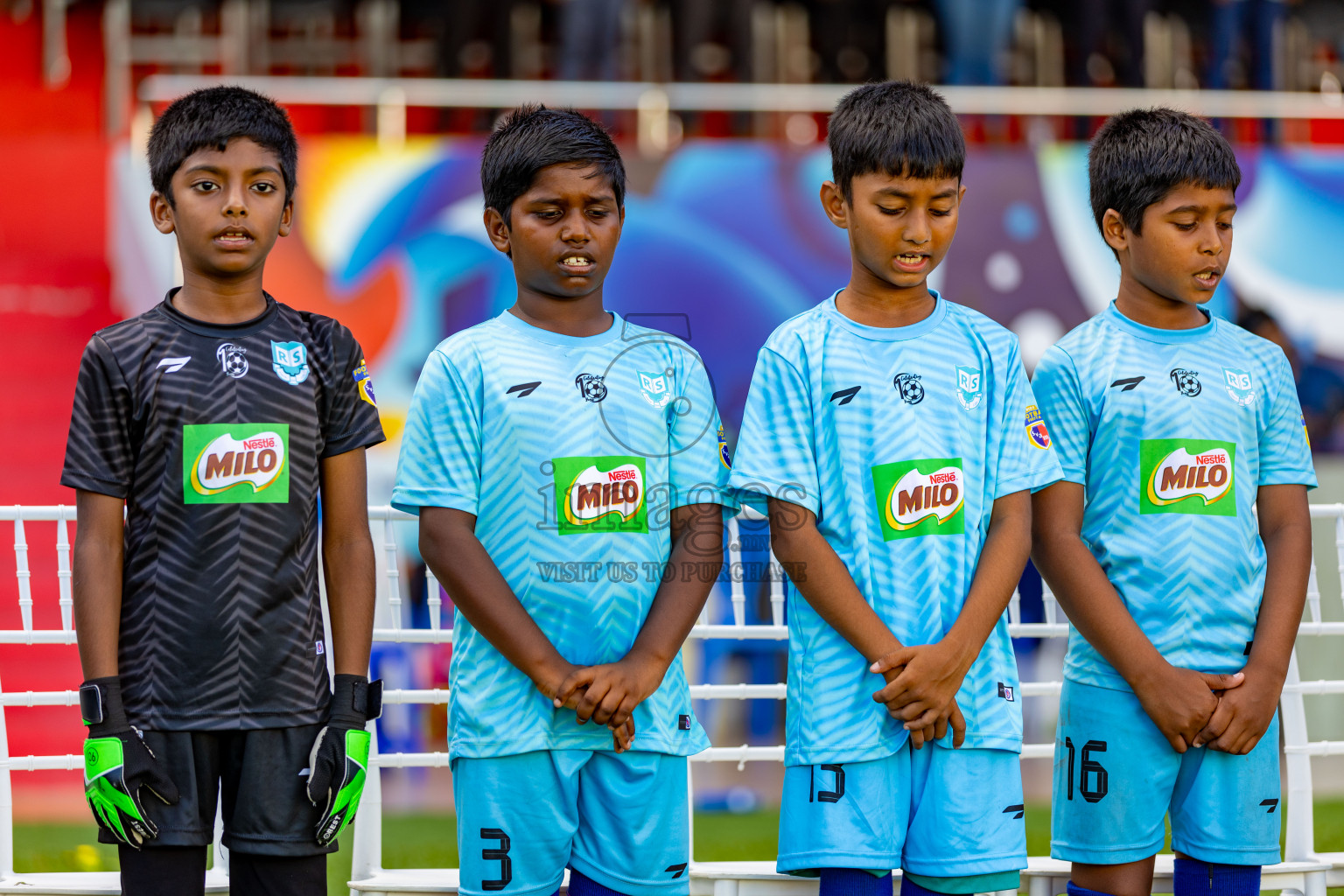 Day 2 of MILO Kids Football Fiesta was held at National Stadium in Male', Maldives on Saturday, 24th February 2024.