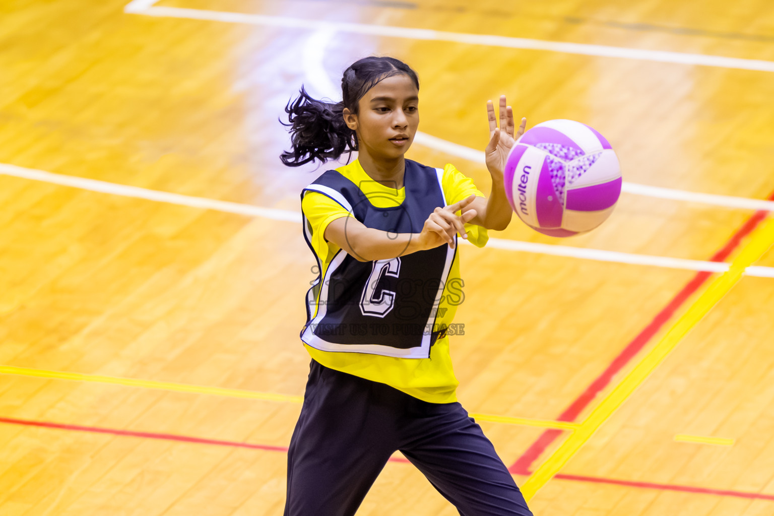 KYRC vs N Sports A in Day 5 of 24th Milo Netball Association Championship held in Social Center at Male', Maldives on Friday, 5th September 2025. Photos: Nausham Waheed / images.mv