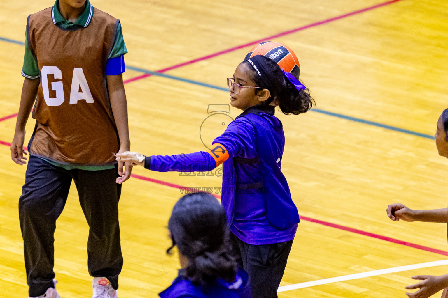 Day 10 of 25th Inter-School Netball Tournament was held in Social Center at Male', Maldives on Tuesday, 20th August 2024. Photos: Nausham Waheed / images.mv