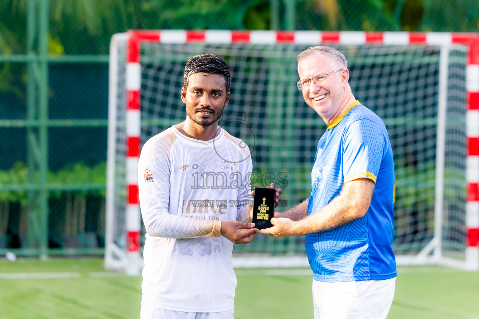 Ari Zone vs Dhaalu Zone in the Leg 1 of Resort Super League 2025 was held on Thursday, 3rd July 2025 in Conrad Maldives Rangali Island, Alif Dhaalu Atoll, Maldives. Photos: Nausham Waheed / images.mv