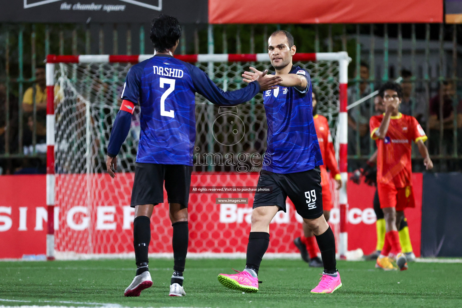 Team Fenaka vs Medianet in Club Maldives Cup 2023 held in Hulhumale, Maldives, on Sunday, 23rd July 2023 Photos: Nausham Waheed/ images.mv