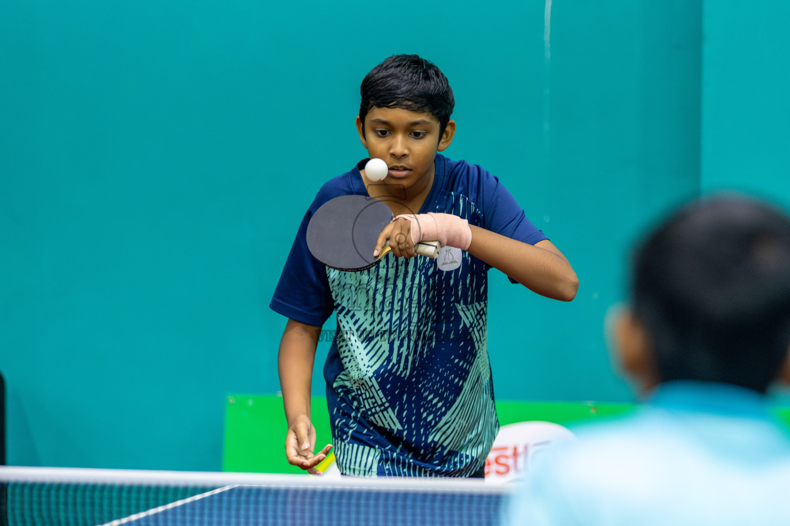 Day 3 of Interschool Table Tennis Tournament 2025 held at Male' TT Hall, Male', Maldives on Saturday, 17th May 2025. Photos By: Mohamed Mahfooz Moosa / images.mv