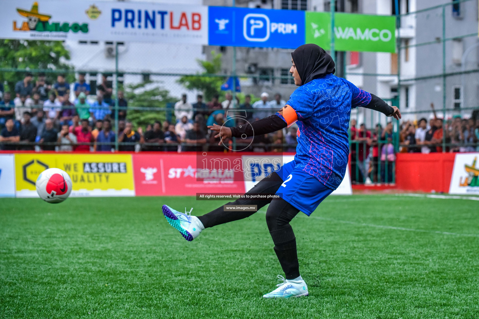 DSC vs Club MYS in Eighteen Thirty Women's Futsal Fiesta 2022 was held in Hulhumale', Maldives on Friday, 14th October 2022. Photos: Nausham Waheed / images.mv