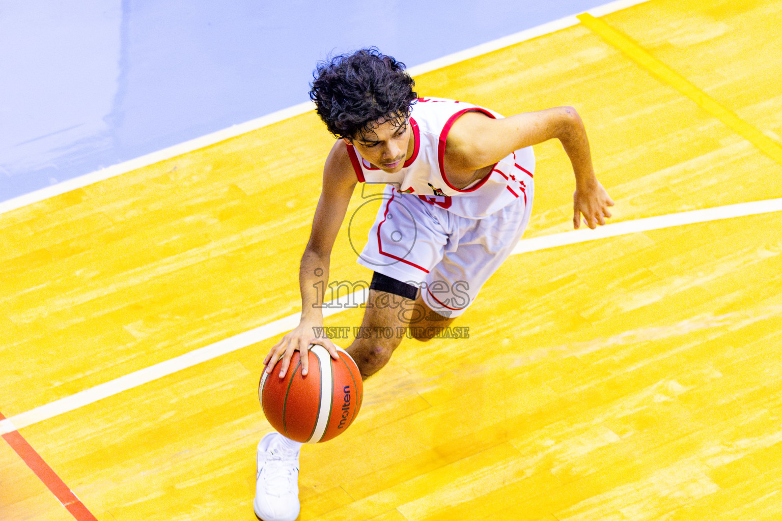Maldives vs India in Day 2 of Under 16 Asian Cup SABA Qualifiers 2025 was held in Social Center, Male', Maldives on Friday, 13th June 2025. Photos: Nausham Waheed / images.mv