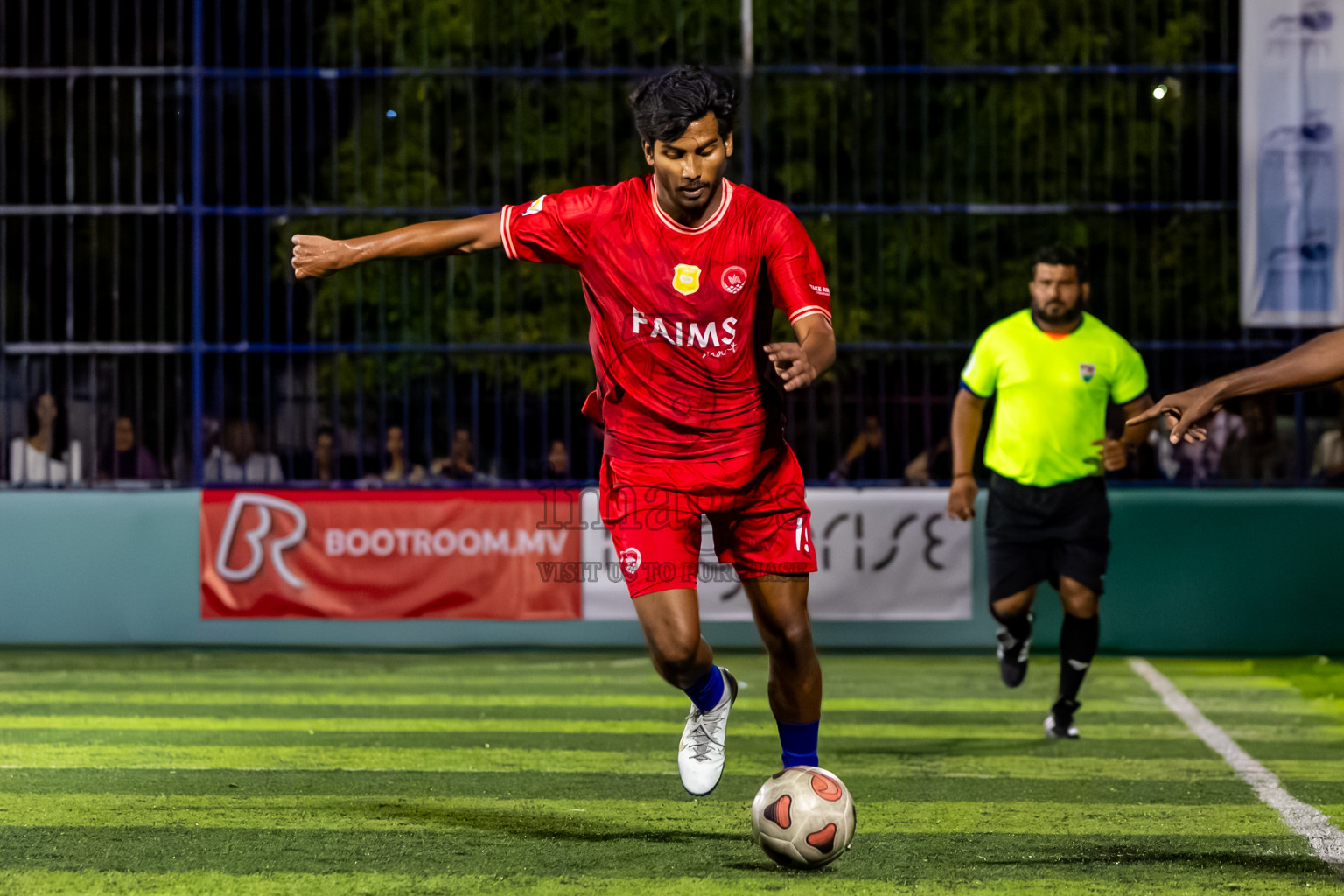Dhonfan vs Eydhafushi in Day 4 of Better in Baa Futsal Fiesta 2025 Men's division held in B. Eydhafushi, Maldives on Saturday, 8th November 2025. Photos: Nausham Waheed / images.mv