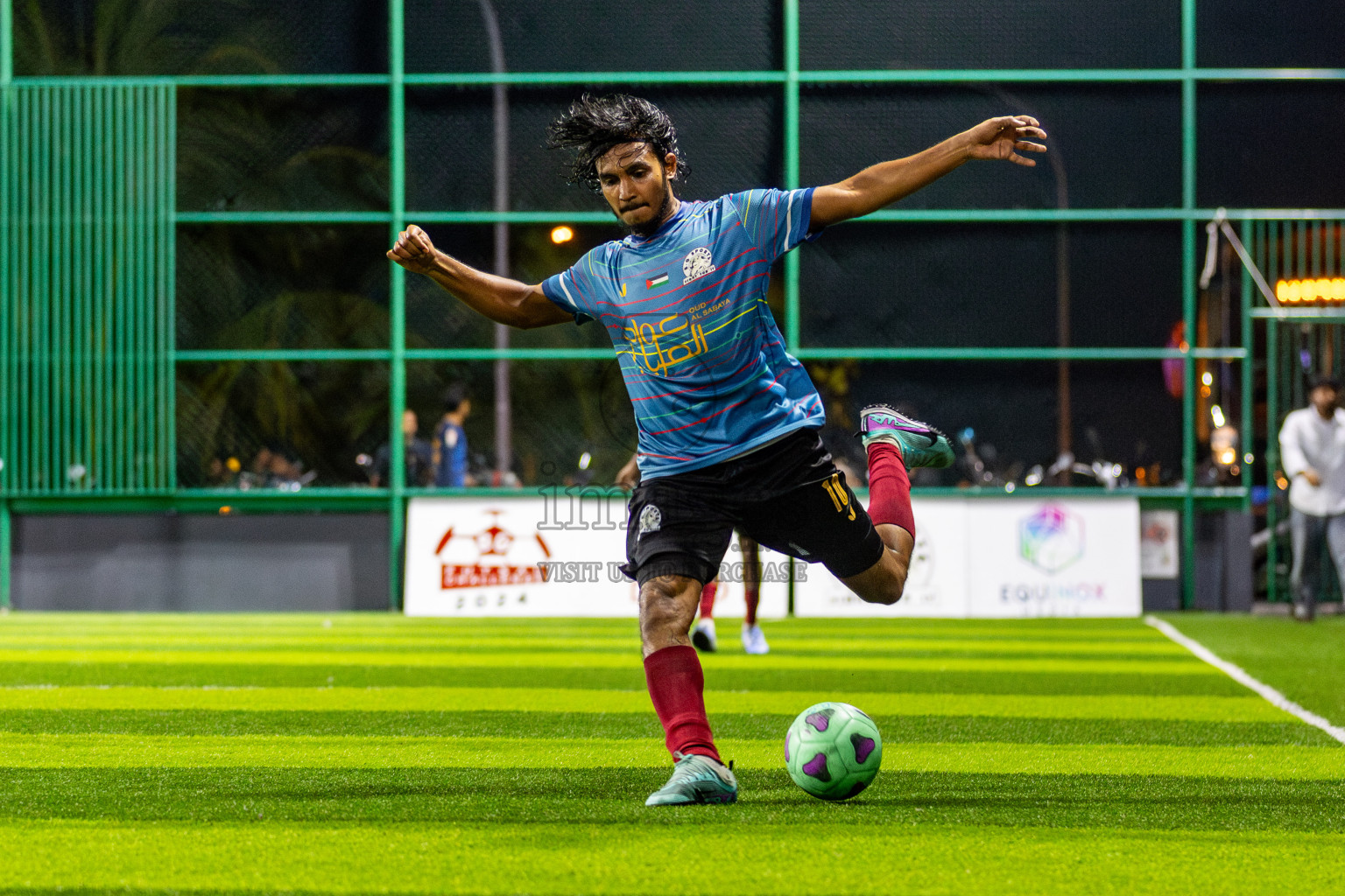 BG New Generation vs Invicto SC in Day 11 of BG Futsal Challenge 2024 was held on Friday, 22nd March 2024, in Male', Maldives Photos: Nausham Waheed / images.mv