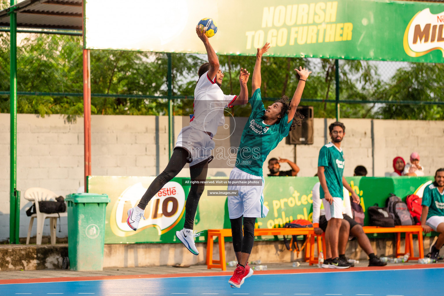 Milo 8th National Handball Tournament Day3, 17th December 2021, at Handball Ground, Male', Maldives. Photos by Shuu Abdul Sattar