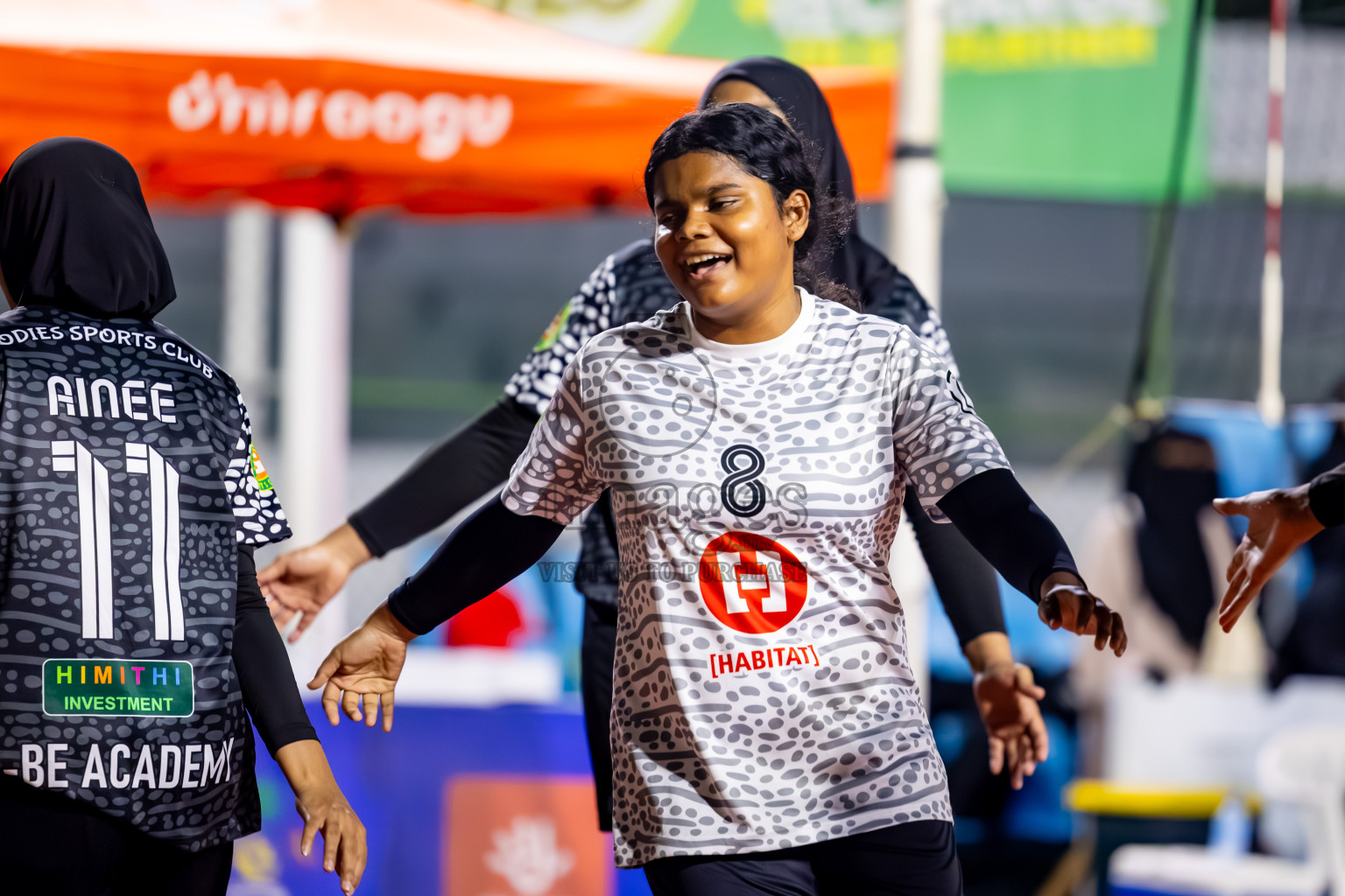 Goodies Sports Club vs Club Volleyball in Milo National Junior Volleyball Championship 2025 Day 4 was held on Tuesday, 25th November 2025 at Ekuveni Turf Court Male', Maldives. Photos: Nausham Waheed / images.mv