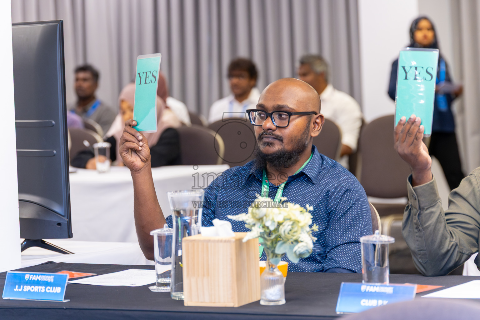 FAM Ordinary Congress 2025 was held on Friday, 27th June 2025, at Meerumaa in Male', Maldives
Photos: Ismail Thoriq / images.mv