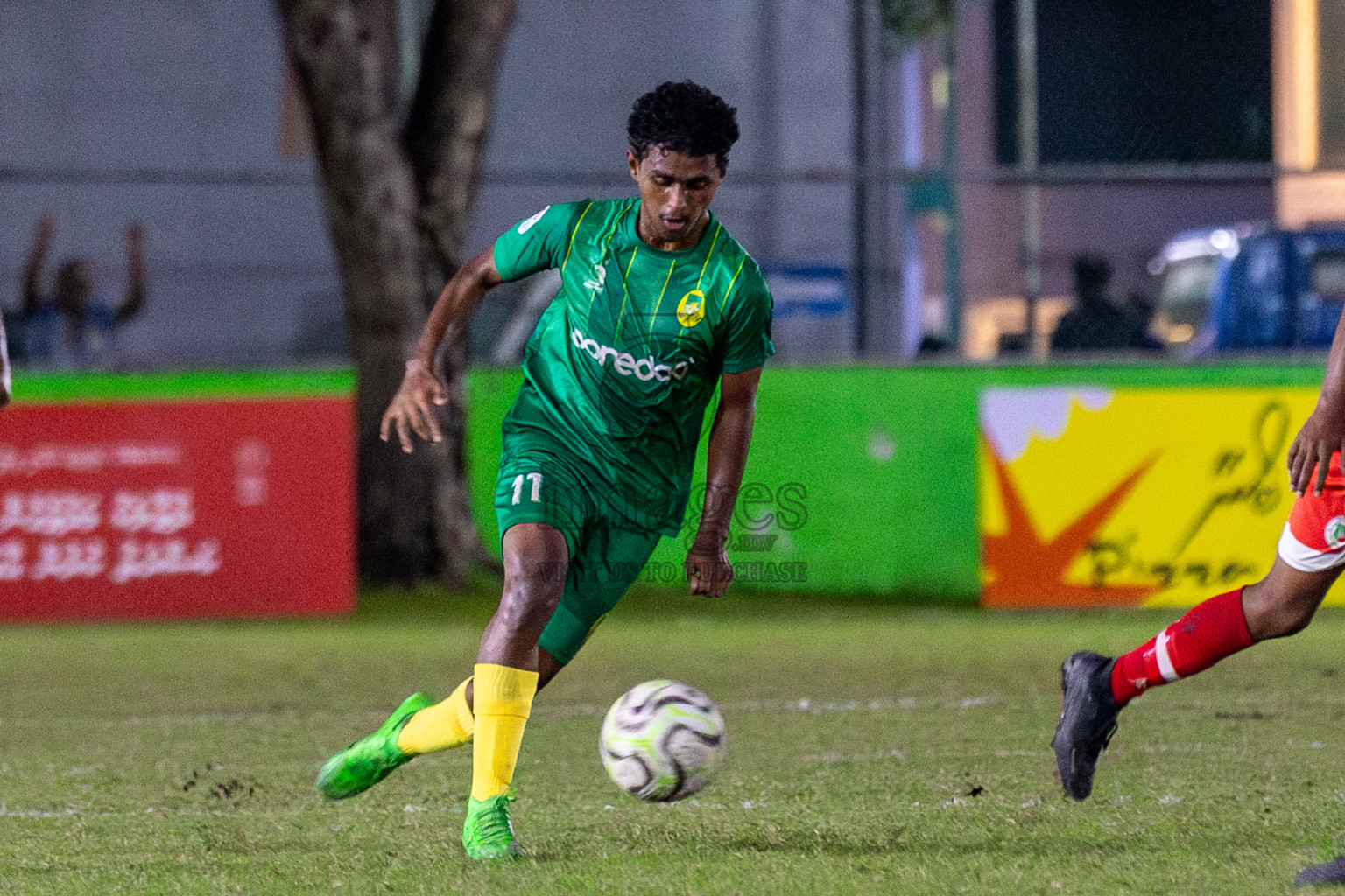 Maziya SRC vs Hurriya Sports Club in Day 12 of Dhivehi Youth League 2024 held at Henveiru Stadium on Wednesday , 18th December 2024. Photos: Shuu Abdul Sattar