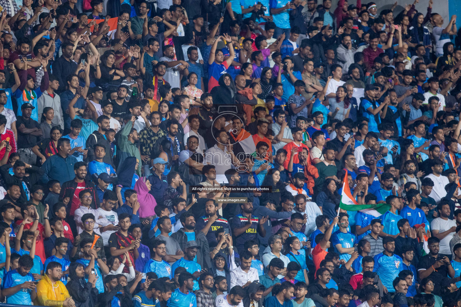 India vs Pakistan in the opening match of SAFF Championship 2023 held in Sree Kanteerava Stadium, Bengaluru, India, on Wednesday, 21st June 2023. Photos: Nausham Waheed / images.mv