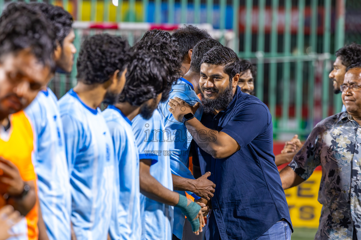 HDh Naivaadhoo vs HDh Neykurendhoo in Haa Dhaalu Atoll Finals Day 28 of Golden Futsal Challenge 2025 was held on Saturday , 1st February 2025, in Hulhumale', Maldives. Photos: Ismail Thoriq / images.mv