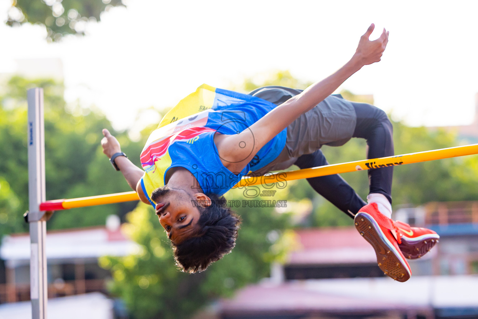 Day 1 of National Athletics Championship 2025 was held at Ekuveni Running Ground in Male', Maldives on Thursday, 14th August 2025. Photos: Nausham Waheed / images.mv