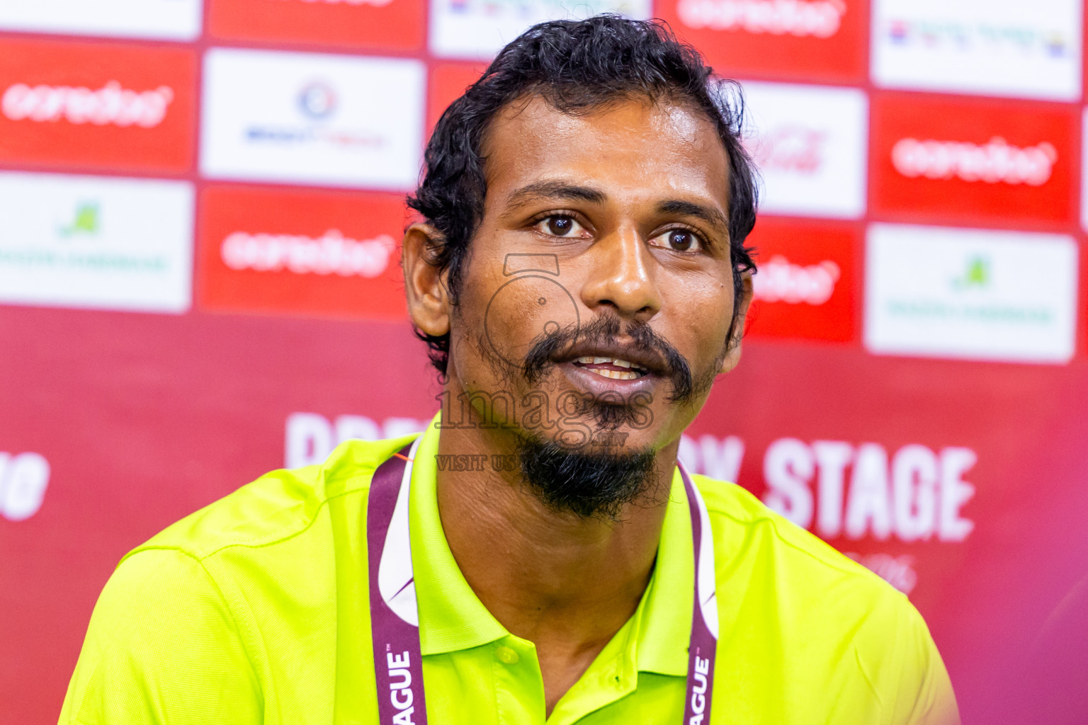 Final Pre-Match Press Conference of AFC Challenge League 2025/26 Preliminary Stage-Maziya Sports & RC vs Al Arabi SC was held at National Stadium in Male', Maldives on Monday, 11th August 2025. Photos: Nausham Waheed / images.mv