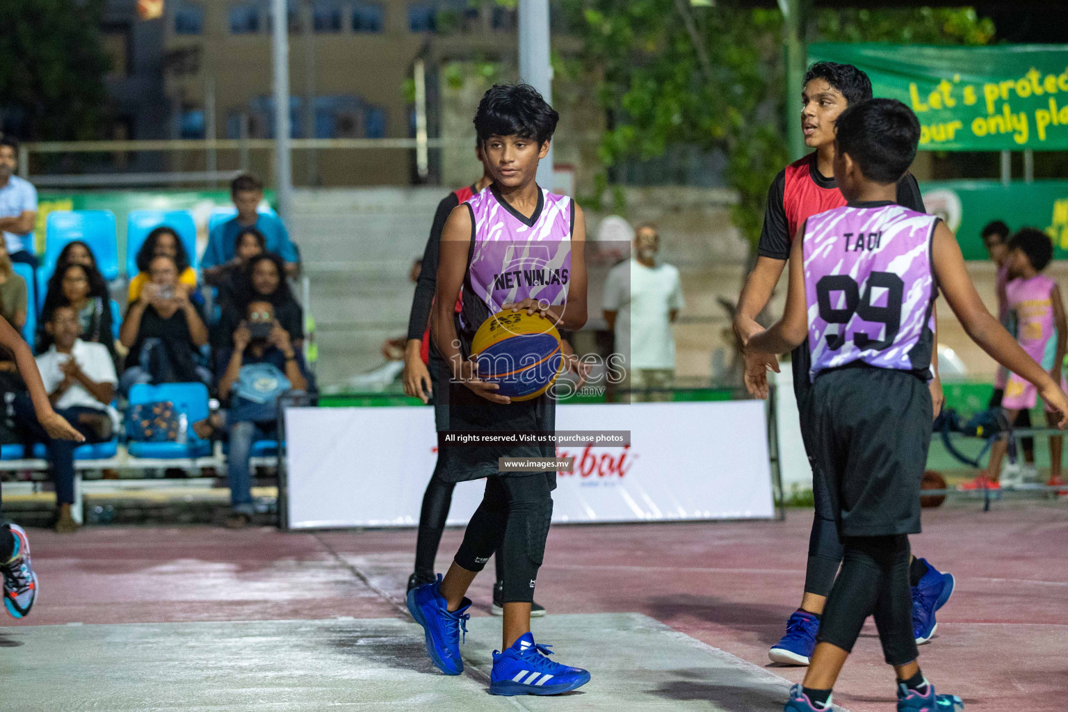 Day3 of Slamdunk by Sosal on 14th April 2023 held in Male'. Photos: Nausham waheed /images.mv