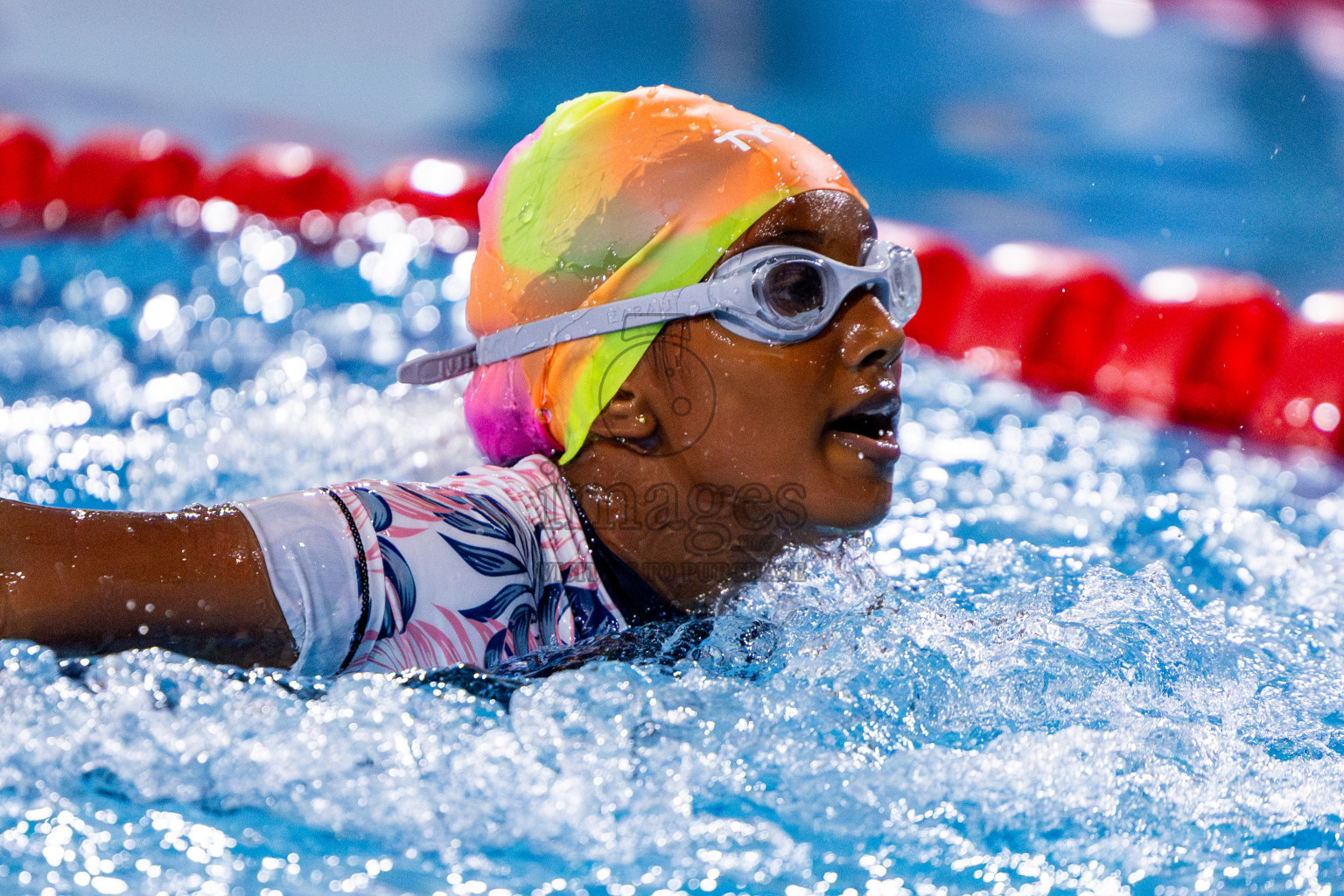 Day 2 of BML 5th National Swimming Kids Festival 2024 held in Hulhumale', Maldives on Tuesday, 19th November 2024. Photos: Nausham Waheed / images.mv