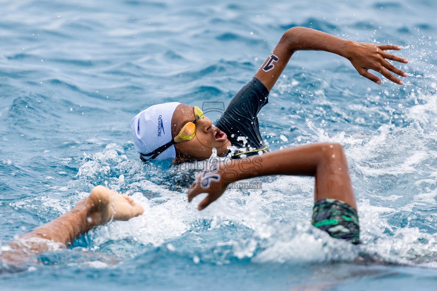 15th National Open Water Swimming Competition 2024 held in Kudagiri Picnic Island, Maldives on Saturday, 28th September 2024. Photos: Nausham Waheed / images.mv