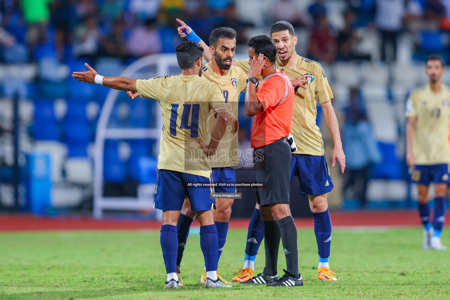 India vs Kuwait in SAFF Championship 2023 held in Sree Kanteerava Stadium, Bengaluru, India, on Tuesday, 27th June 2023. Photos: Nausham Waheed/ images.mv