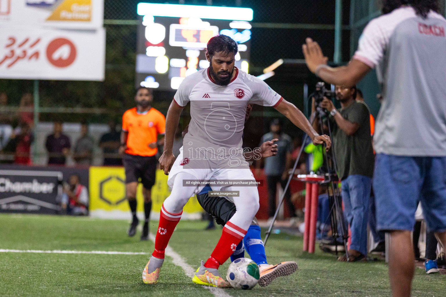 Khaarijee vs Club 220 in Semi Final of Club Maldives Cup 2023 Classic held in Hulhumale, Maldives, on Tuesday, 15th August 2023 Photos: Ismail Thoriq / images.mv