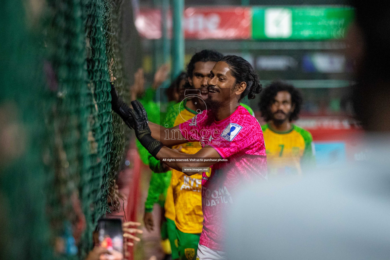 GDh. Hoandedhdhoo vs GDh. Vaadhoo in Day 12 of Golden Futsal Challenge 2023 on 16 February 2023 in Hulhumale, Male, Maldives