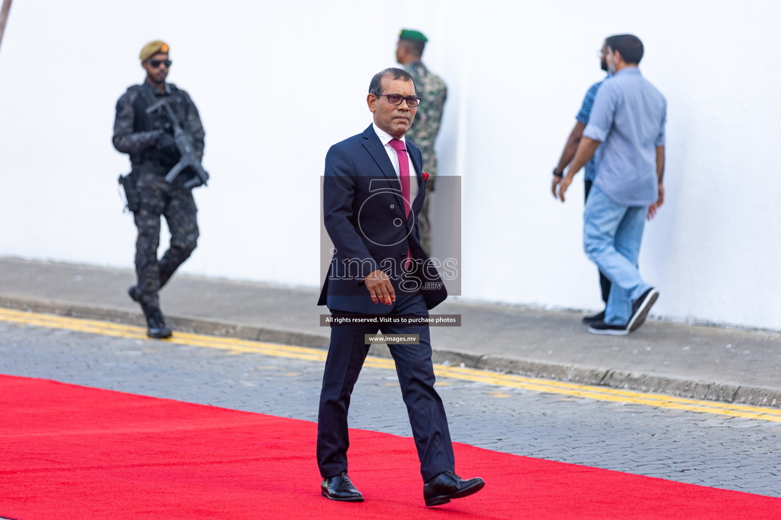 The Inauguration of the 8th President of Maldives was held in Jumhooree Maidhaan, Male', Maldives on 17th November 2023. Photos: Nausham Waheed / images.mv